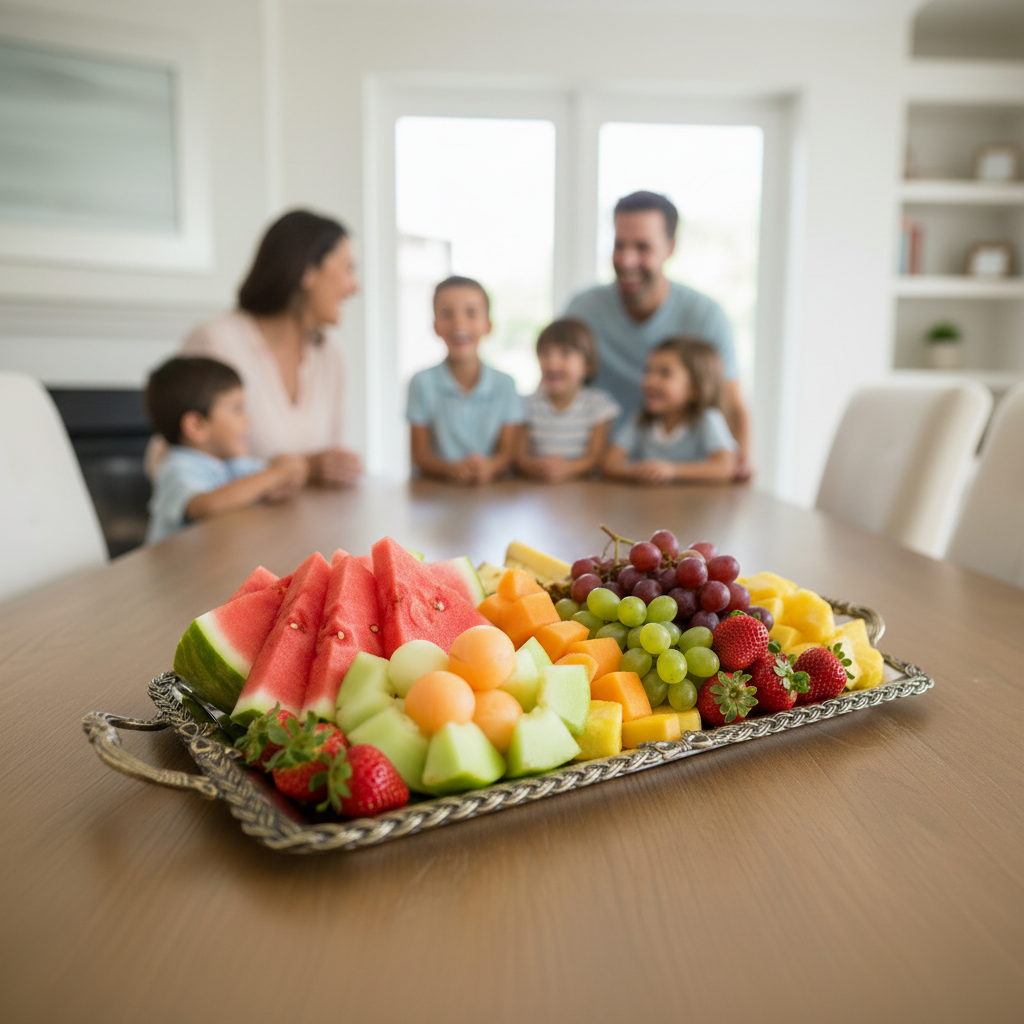 Rectangular Tray | Two tone | St Steel & Brass