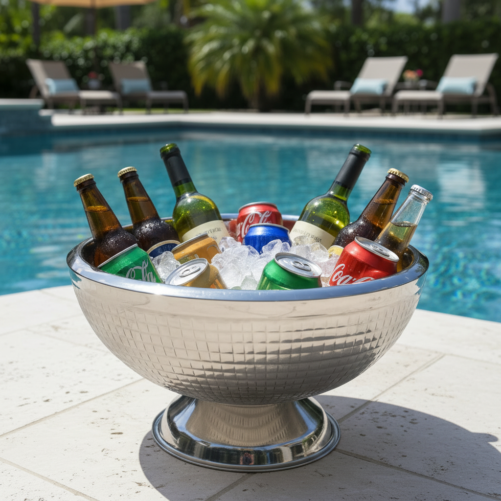 Champagne Bowl | Double Wall | Stainless Steel