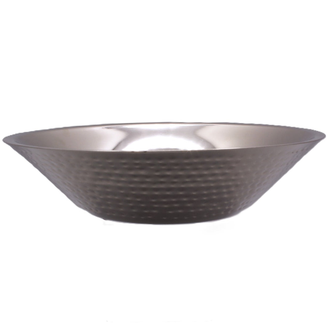 Round Serving Bowl | Double Wall | Stainless Steel