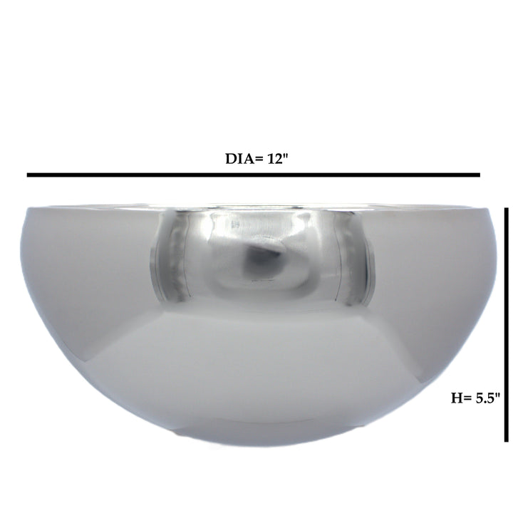 Round Bowl | Stainless Steel | Double Wall