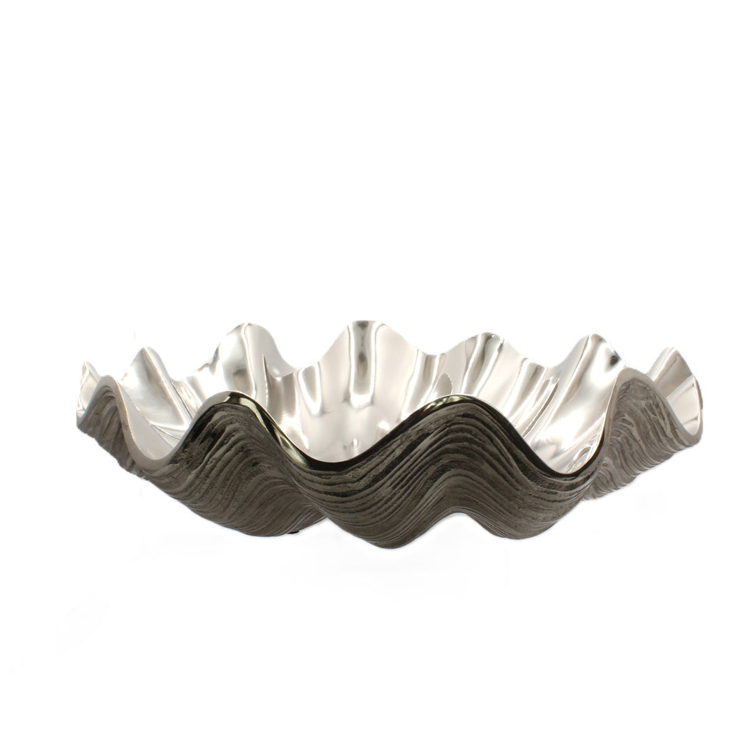 Silver wavy bowl |Aluminum | 310005