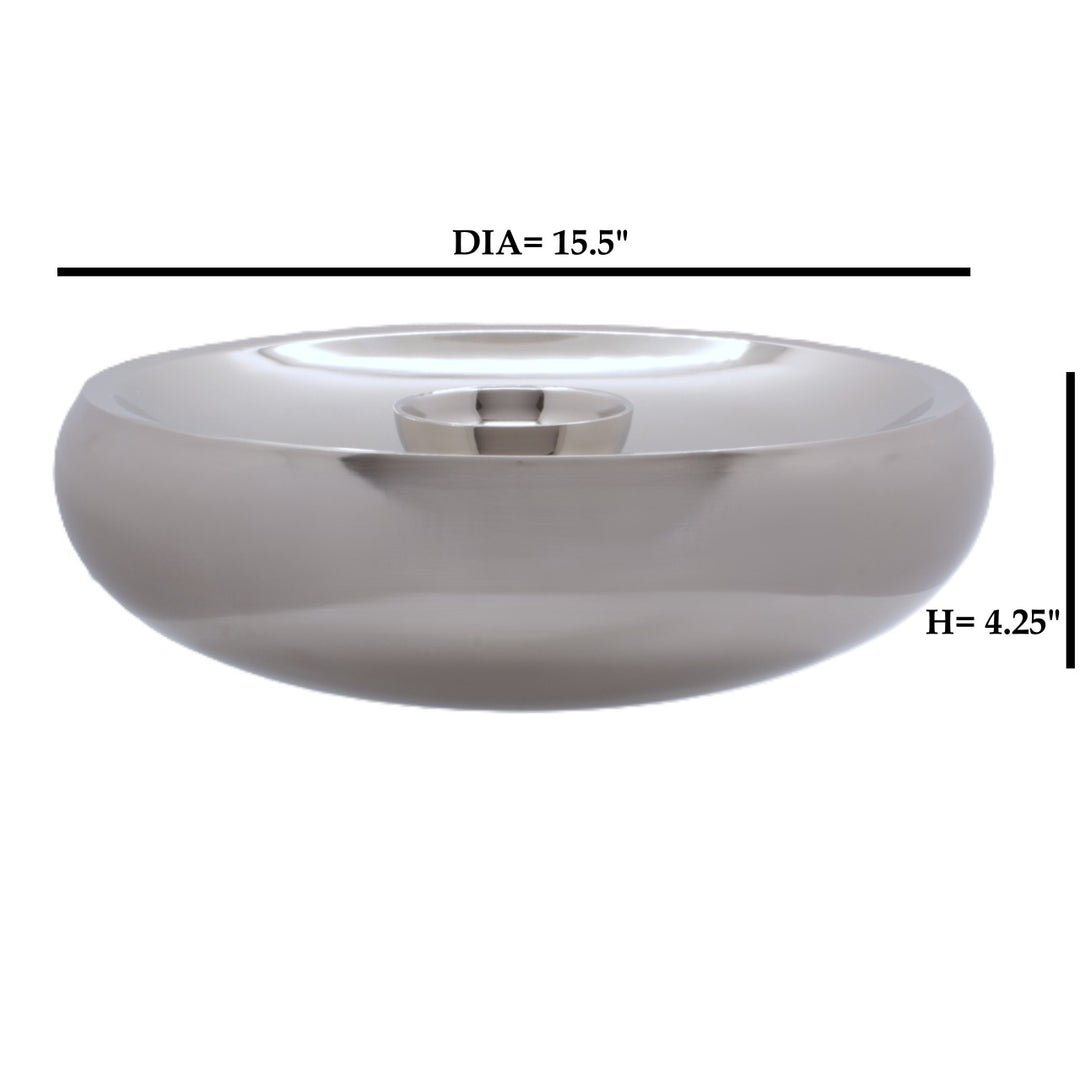Chip And Dip Server | Double Wall | Stainless Steel | 2 PCs