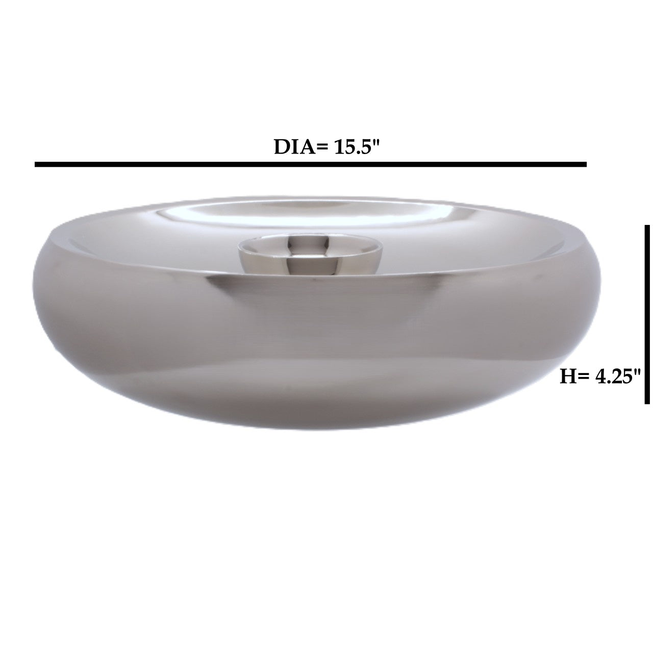 Chip And Dip Server | Double Wall | Stainless Steel | 2 PCs