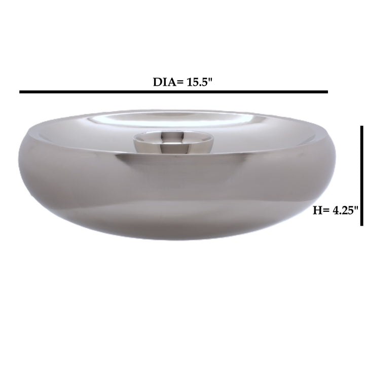 Chip And Dip Server | Double Wall | Stainless Steel | 2 PCs