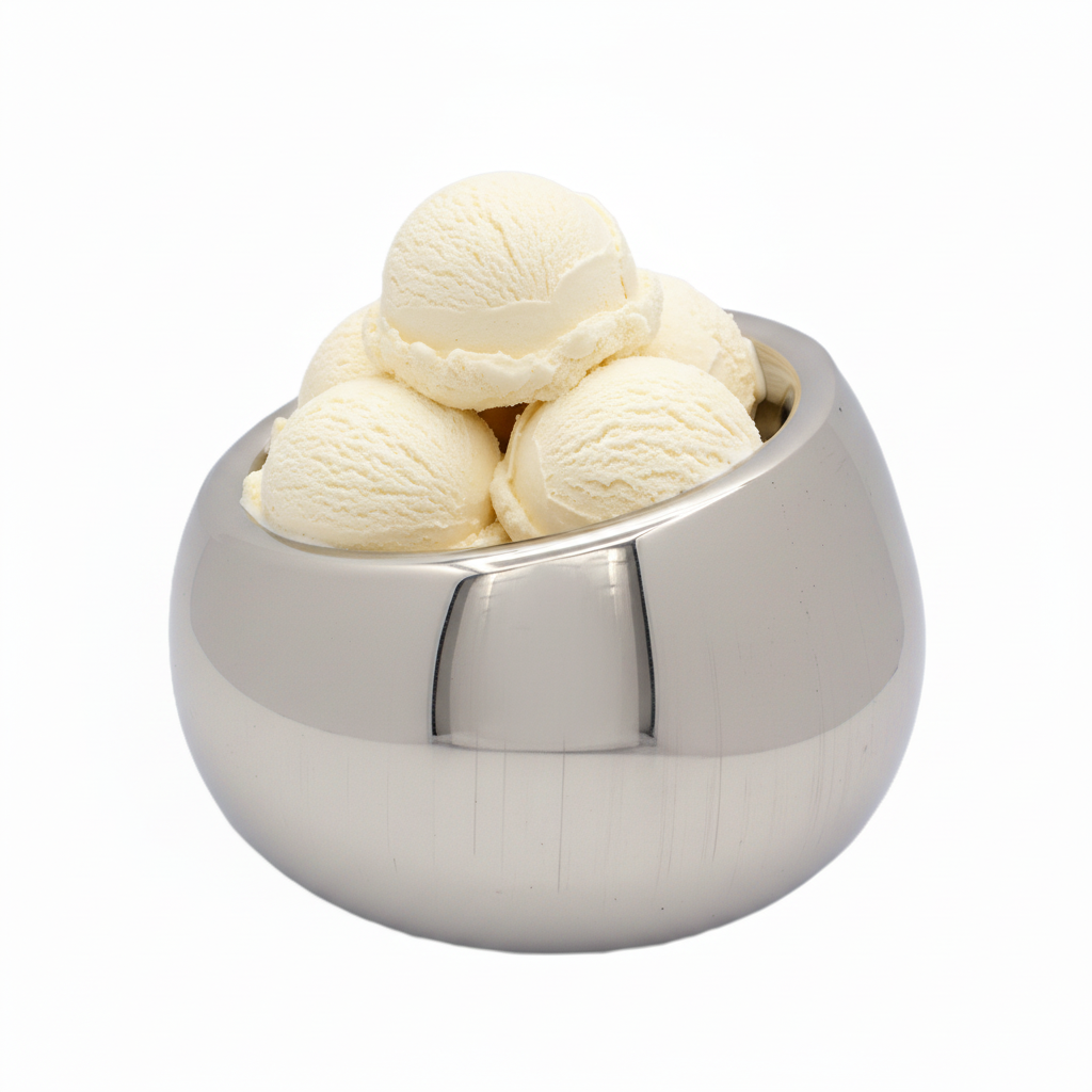 Tapered Serving Bowl | Double Wall | Stainless Steel | Mirror Finish 