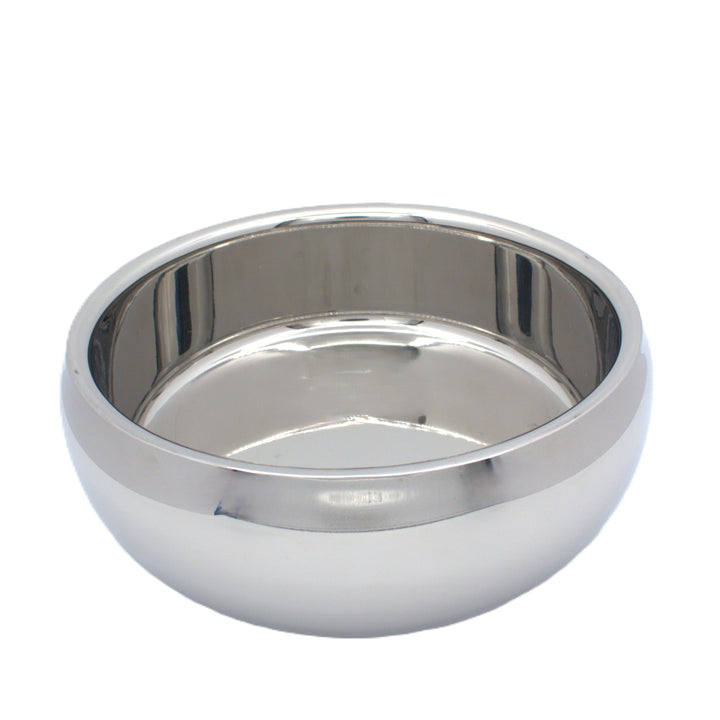 Round Bowl | Double wall | Stainless Steel | Mirror Finish