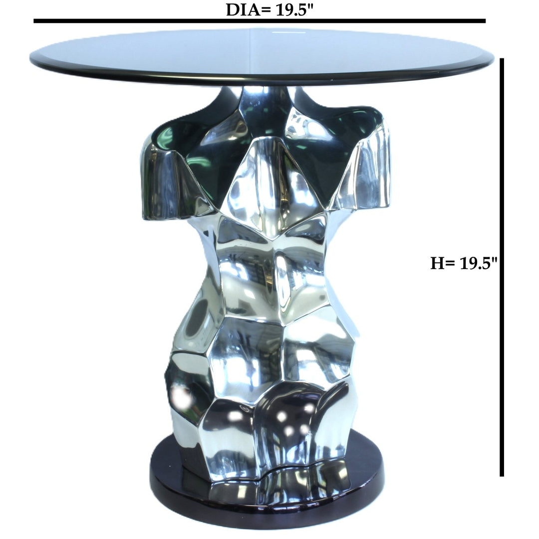 End Table | Silver Color | 310027
