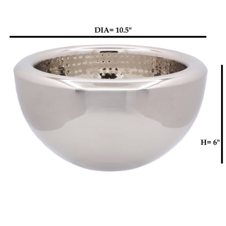 Round Serving Bowl | Double Wall | Stainless Steel