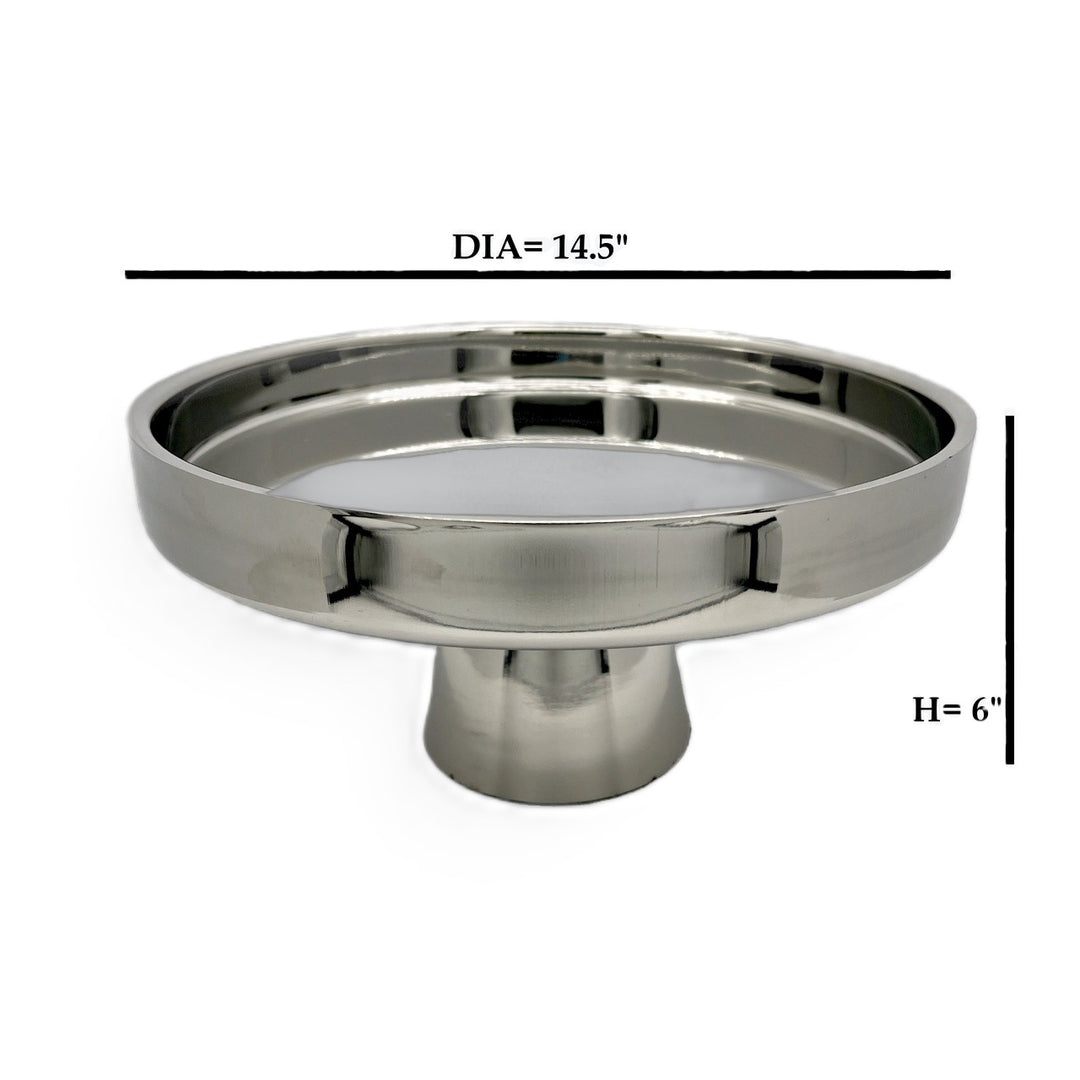 cake stand | double wall | Stainless steel