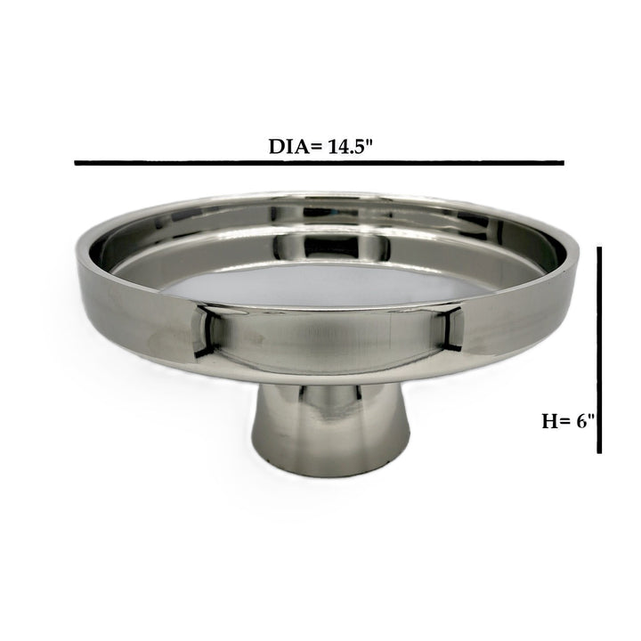 cake stand | double wall | Stainless steel
