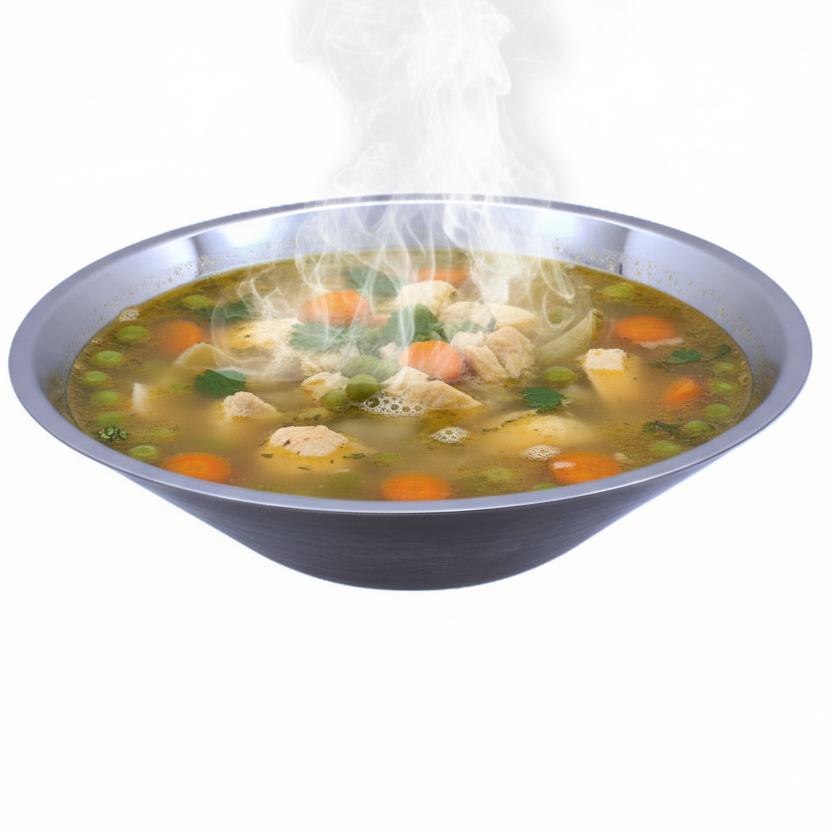 Round Bowl | double wall | Stainless steel