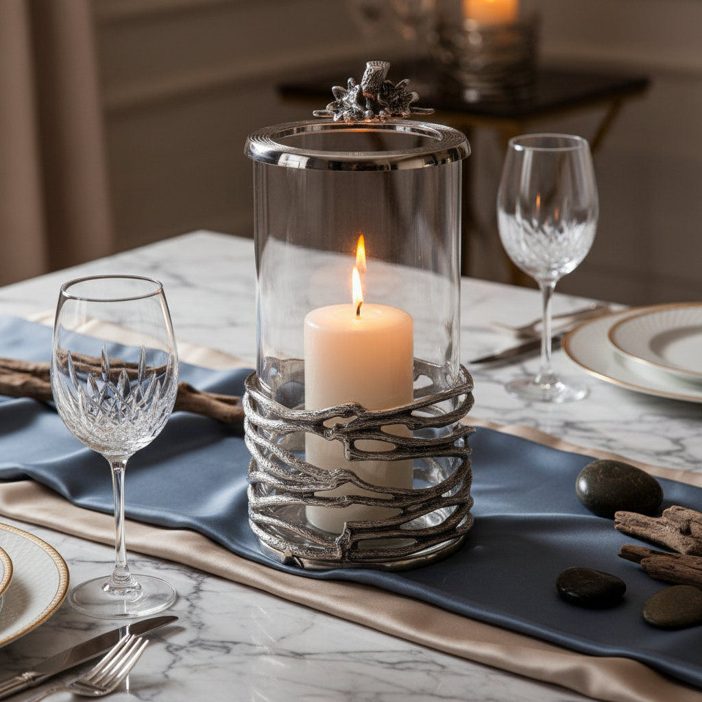Hurricane Candle Holder |Bird Collection |440264