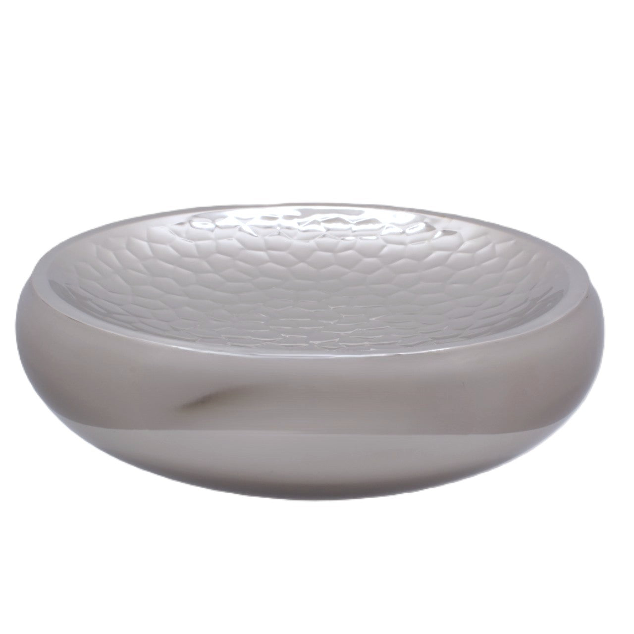Shallow Servingware | Double Wall | Stainless Steel | Ice pattern