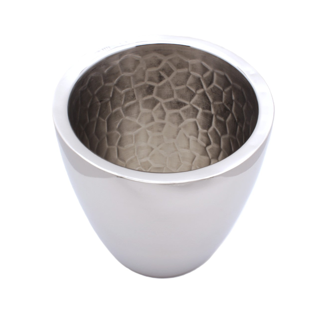Slant Ice Bucket | Double wall | Stainless Steel | Ice Pattern