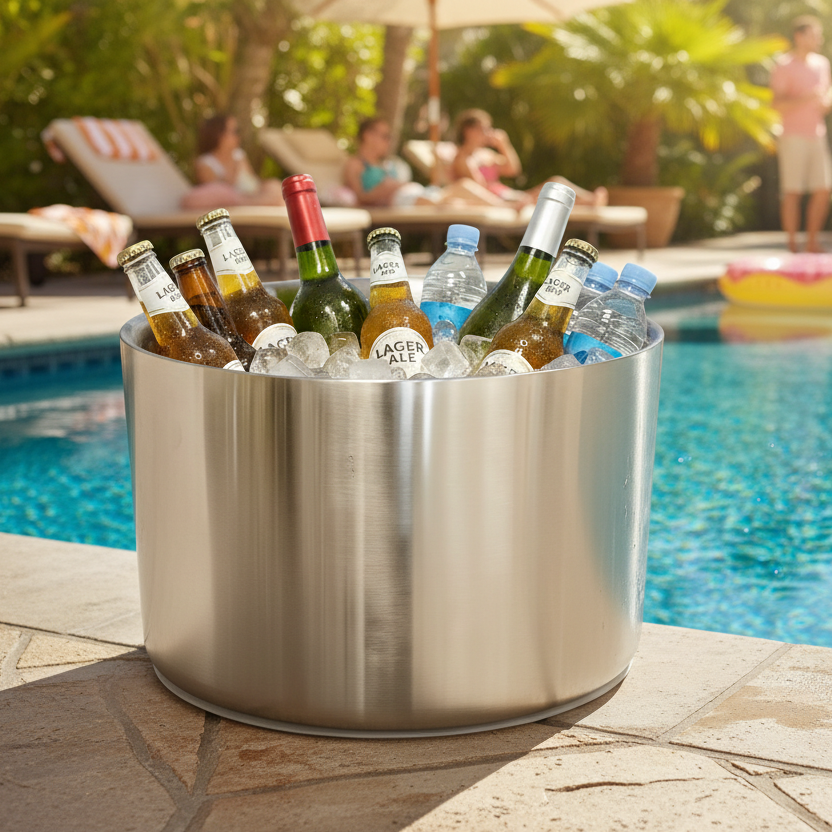 Beverage Tub | Double Wall | Stainless Steel 