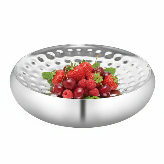 Shallow Servingware | Double Wall | Stainless Steel