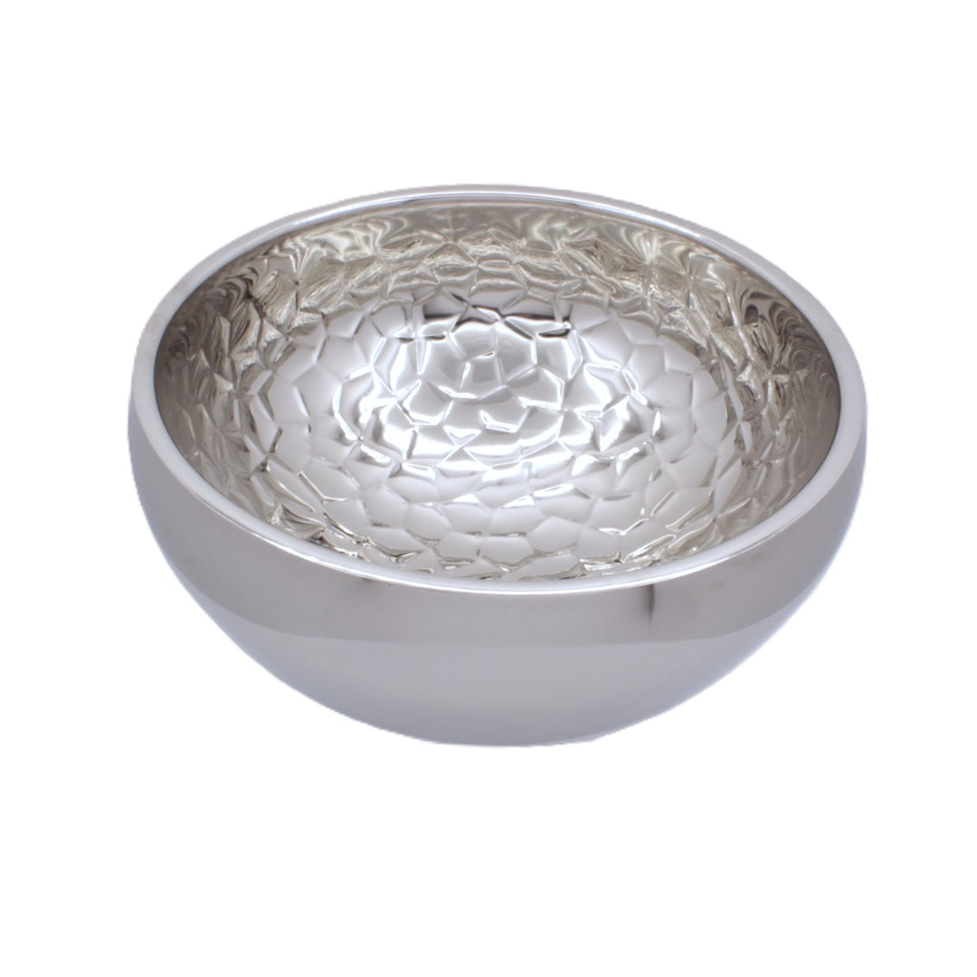 Daisy Bowl | Double Wall | Stainless Steel | Ice Pattern