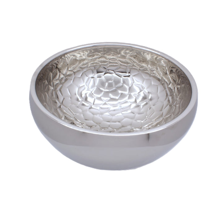 Daisy Bowl | Double Wall | Stainless Steel | Ice Pattern