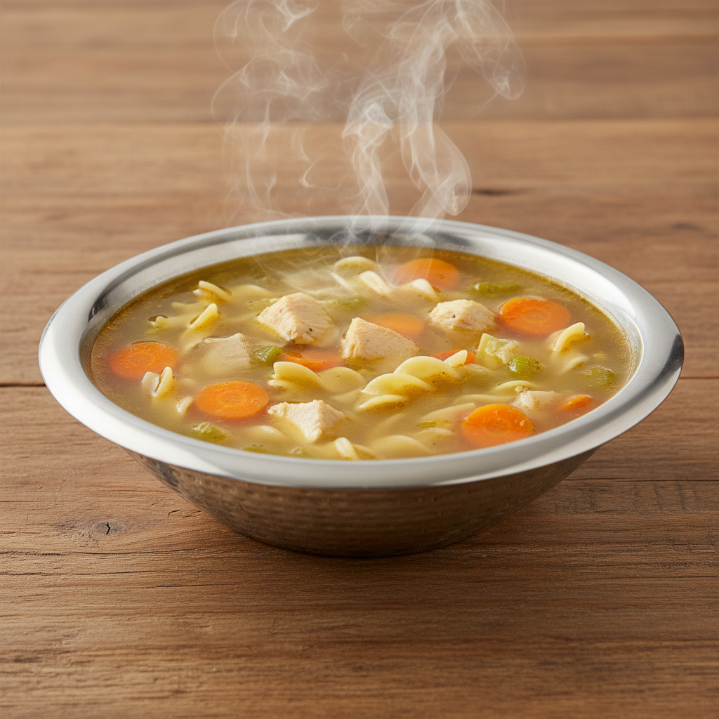 Round Serving Bowl | Double Wall | Stainless Steel