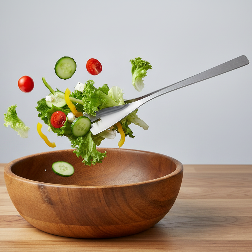 Salad Utensil Set | Stainless Steel 
