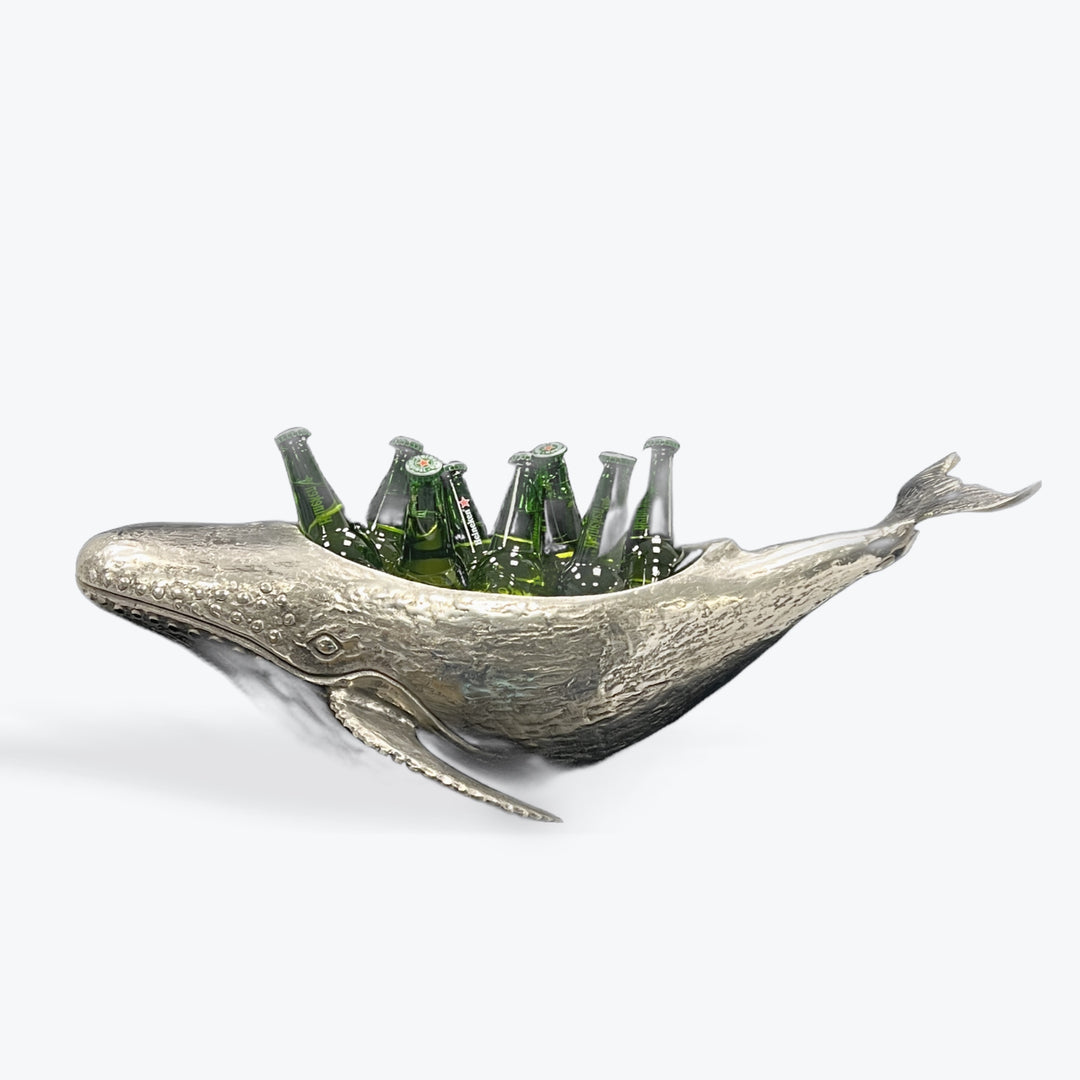 Large Whale / Bottle Holder/decorative vase / 310020