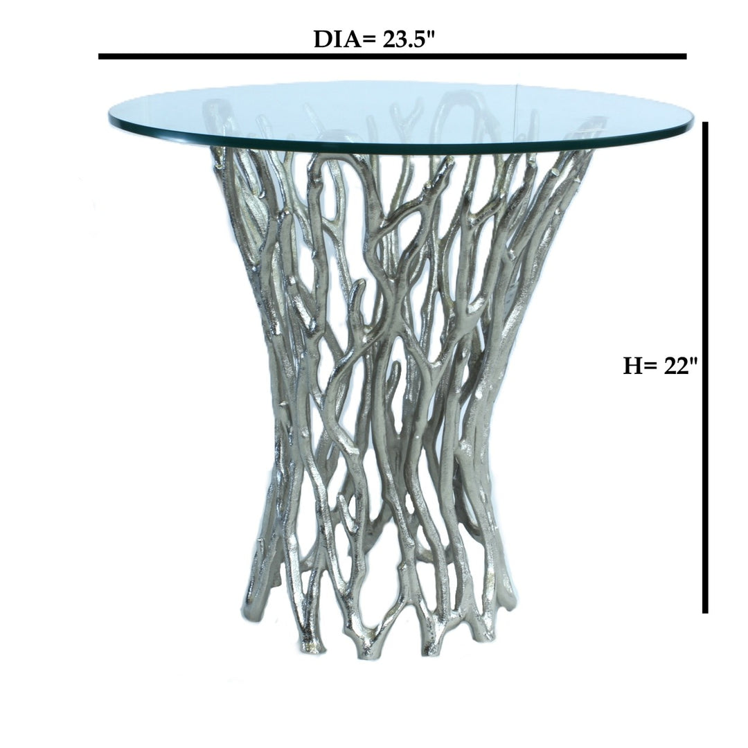 End Table | Silver color | 310029