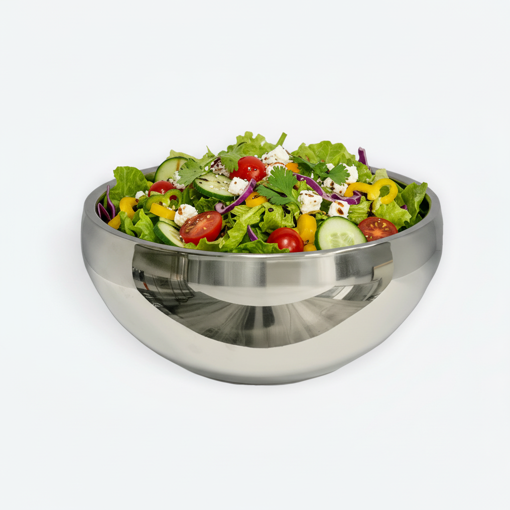 Round Bowl | Stainless Steel | Double Wall