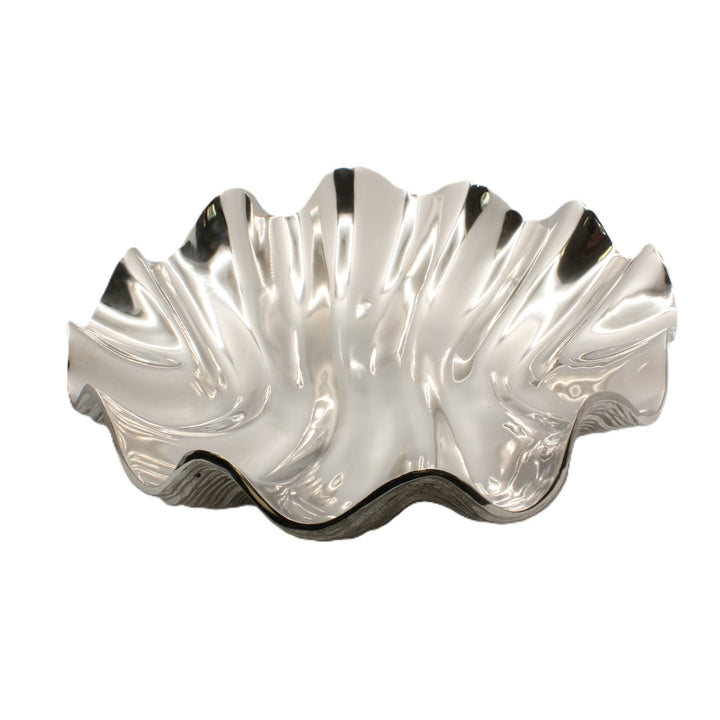 Silver wavy bowl |Aluminum | 310005