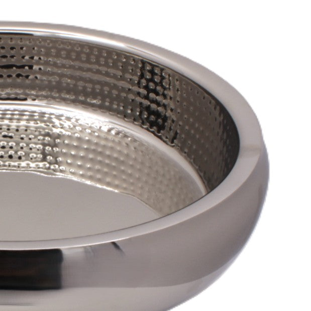 Shallow Belly Serving Bowl | Double Wall | Stainless Steel 