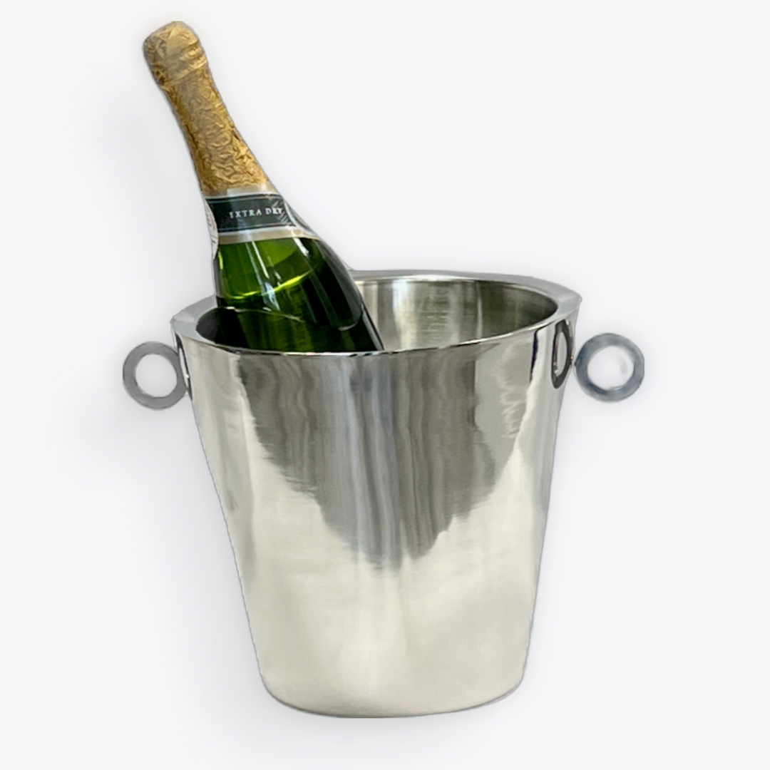 Ice Bucket | Double Wall | Stainless Steel | Mirror Finish 