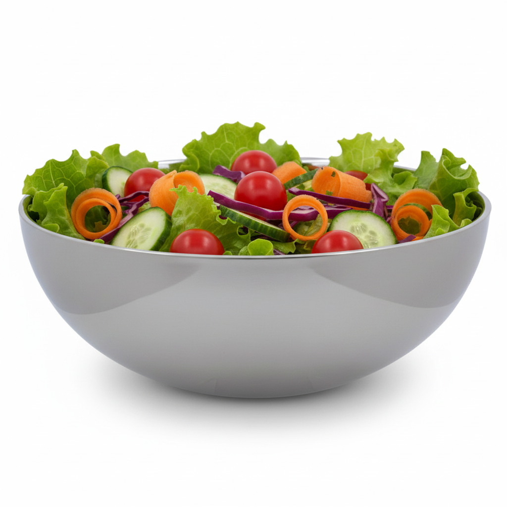 Round Bowl | Stainless Steel | Double Wall