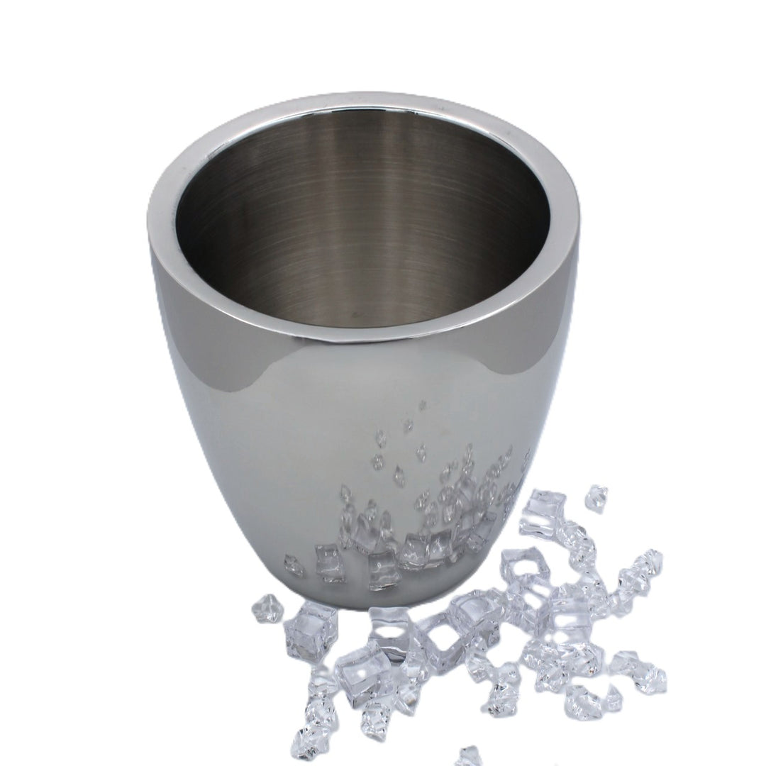 Ice Bucket | Double wall | Stainless Steel | Mirror Finish