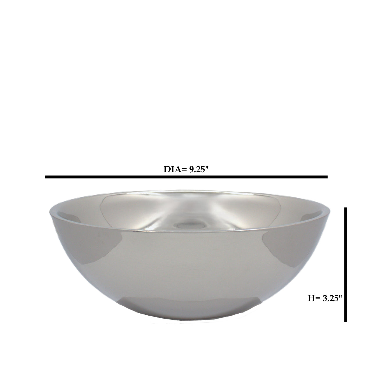 Round Bowl | Stainless Steel | Double Wall