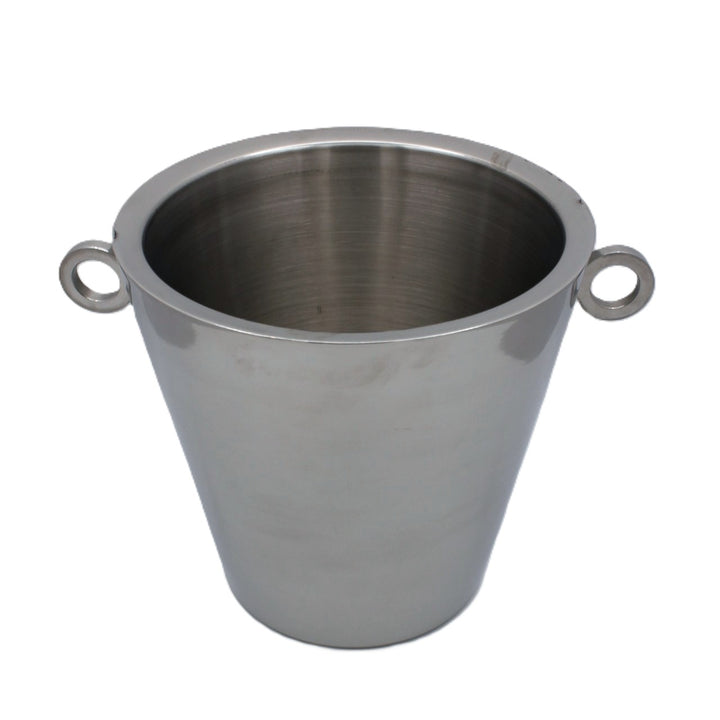 Ice Bucket | Double Wall | Stainless Steel | Mirror Finish 