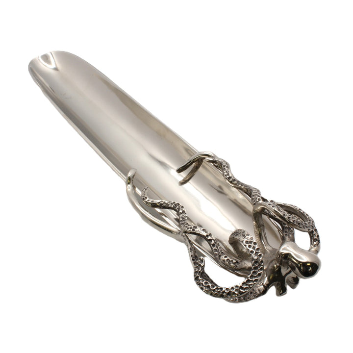 Silver serving with octopus design | Aluminum | 310008