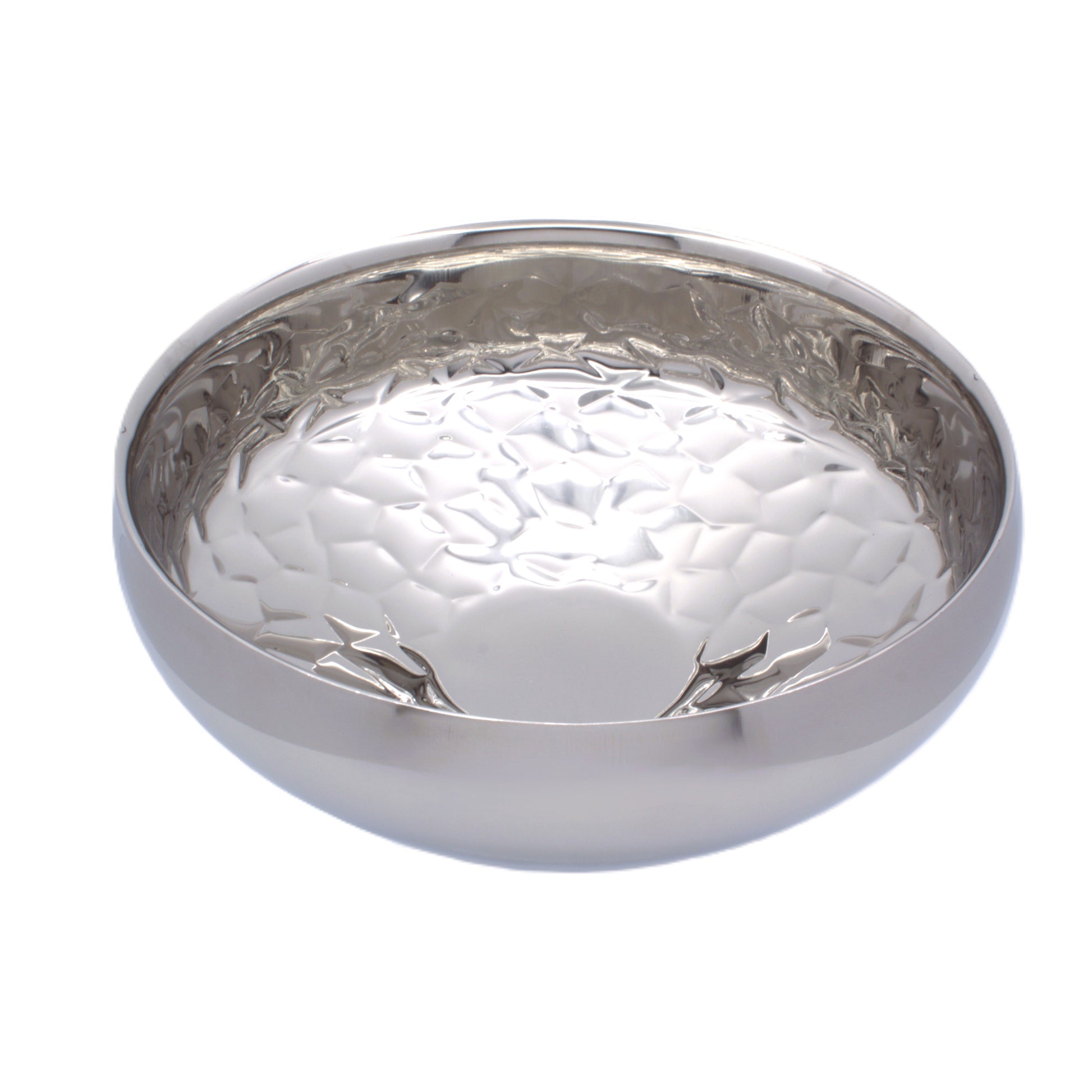 Daisy Bowl | Double Wall | Stainless Steel | Ice Pattern