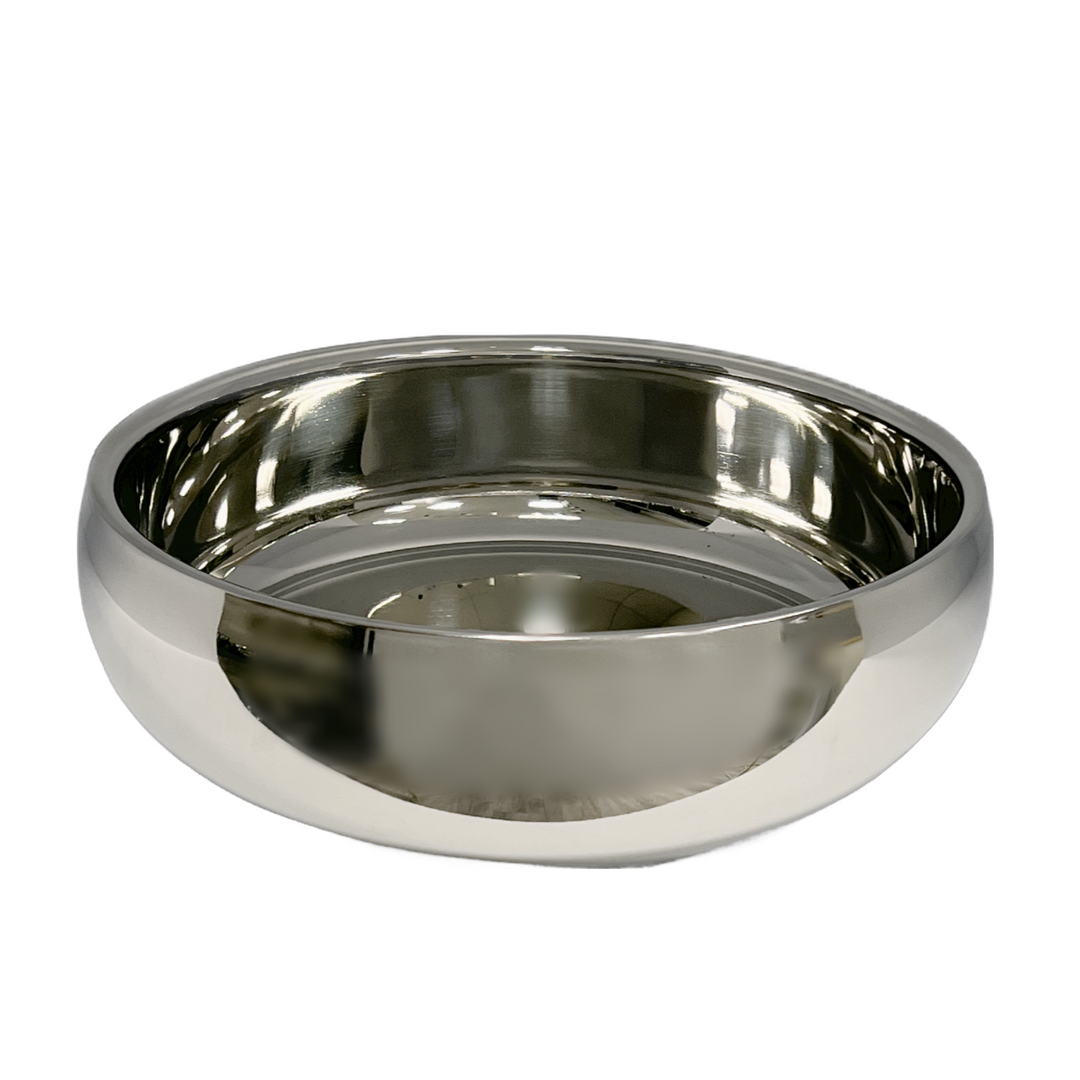 Round Bowl | Double wall | Stainless Steel | Mirror Finish