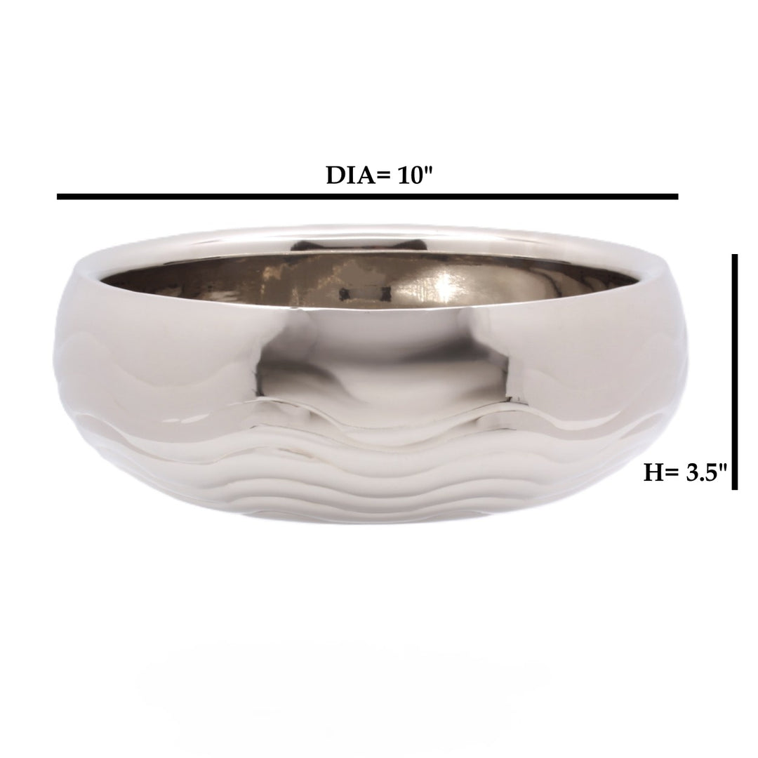 Round Serving Bowl | Double Wall | Stainless Steel