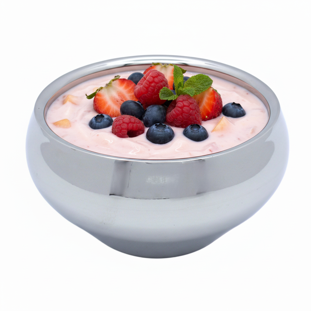 Daisy| Stainless Steel Bowl | Double Wall 