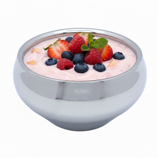 Daisy| Stainless Steel Bowl | Double Wall 