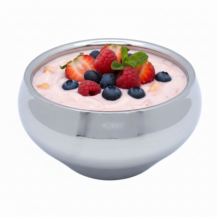 Daisy| Stainless Steel Bowl | Double Wall 