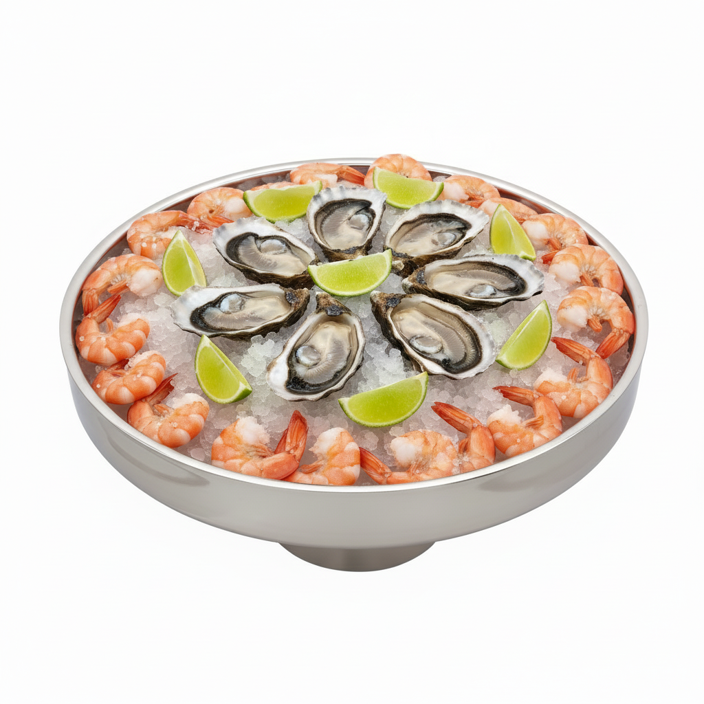 cake stand | double wall | Stainless steel