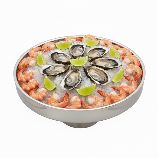 cake stand | double wall | Stainless steel