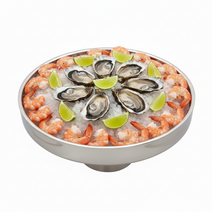 cake stand | double wall | Stainless steel