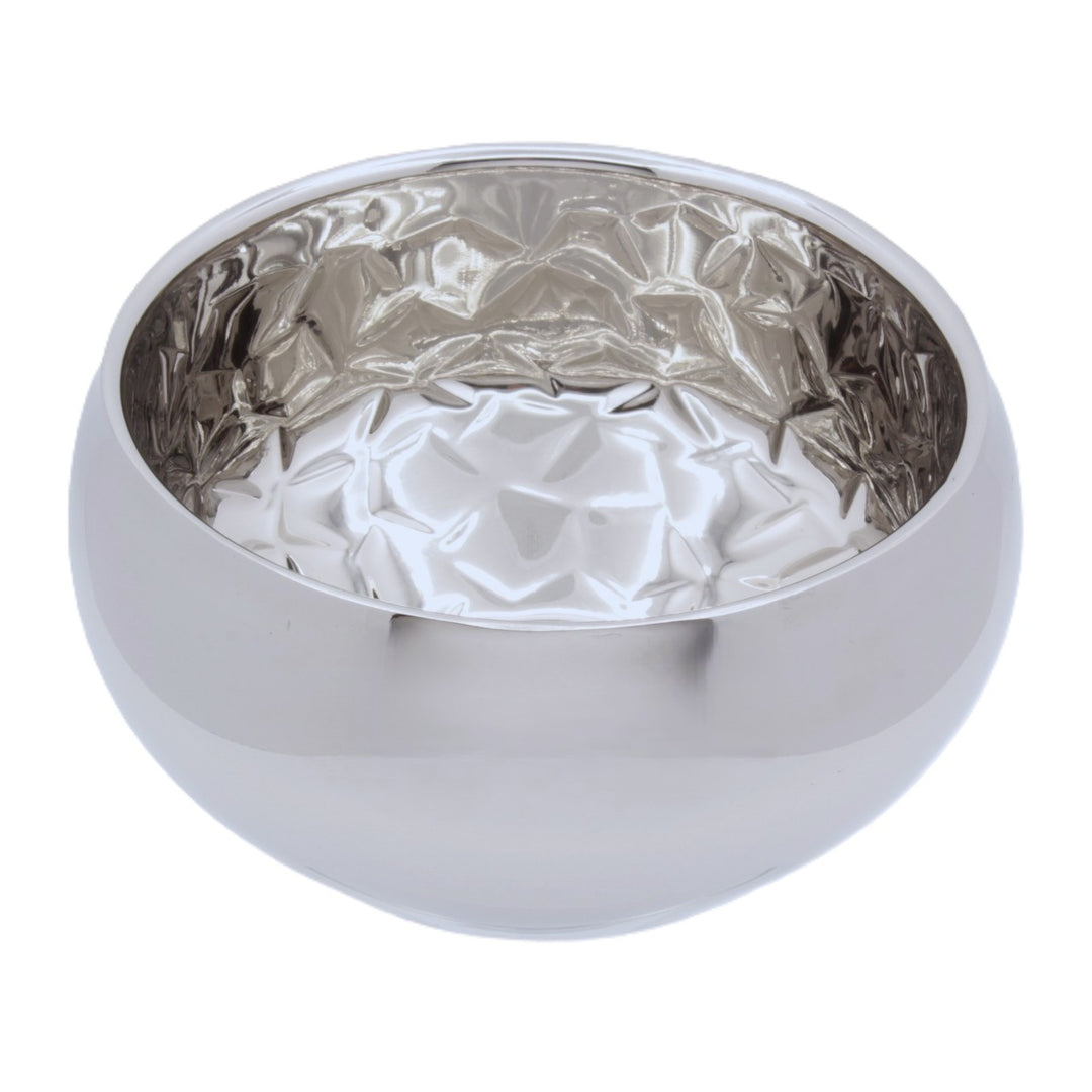 Daisy Bowl | Double Wall | Stainless Steel | Ice Pattern