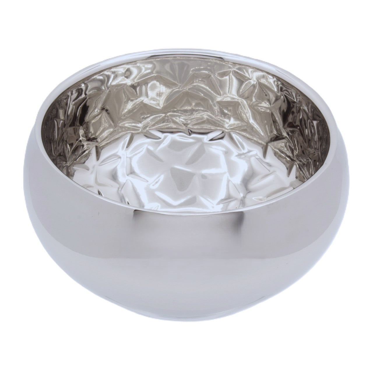 Daisy Bowl | Double Wall | Stainless Steel | Ice Pattern