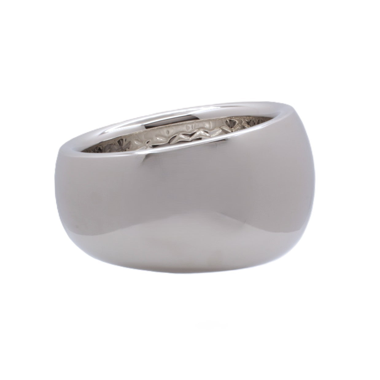 Tapered Serving Bowl | Double Wall | Stainless Steel | Ice Pattern