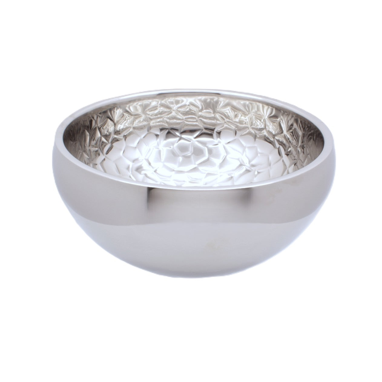 Daisy Bowl | Double Wall | Stainless Steel | Ice Pattern