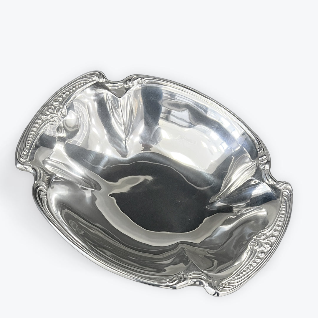 Wilton Armetale Belle Mont 12-inch Deep Oval Bowl /385244