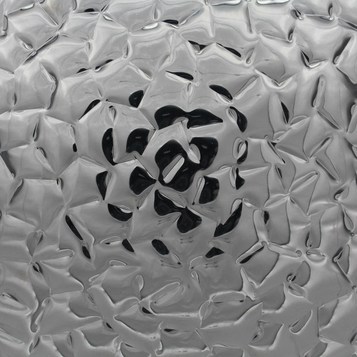 Cake Stand | Double Wall | Stainless Steel | Ice Pattern